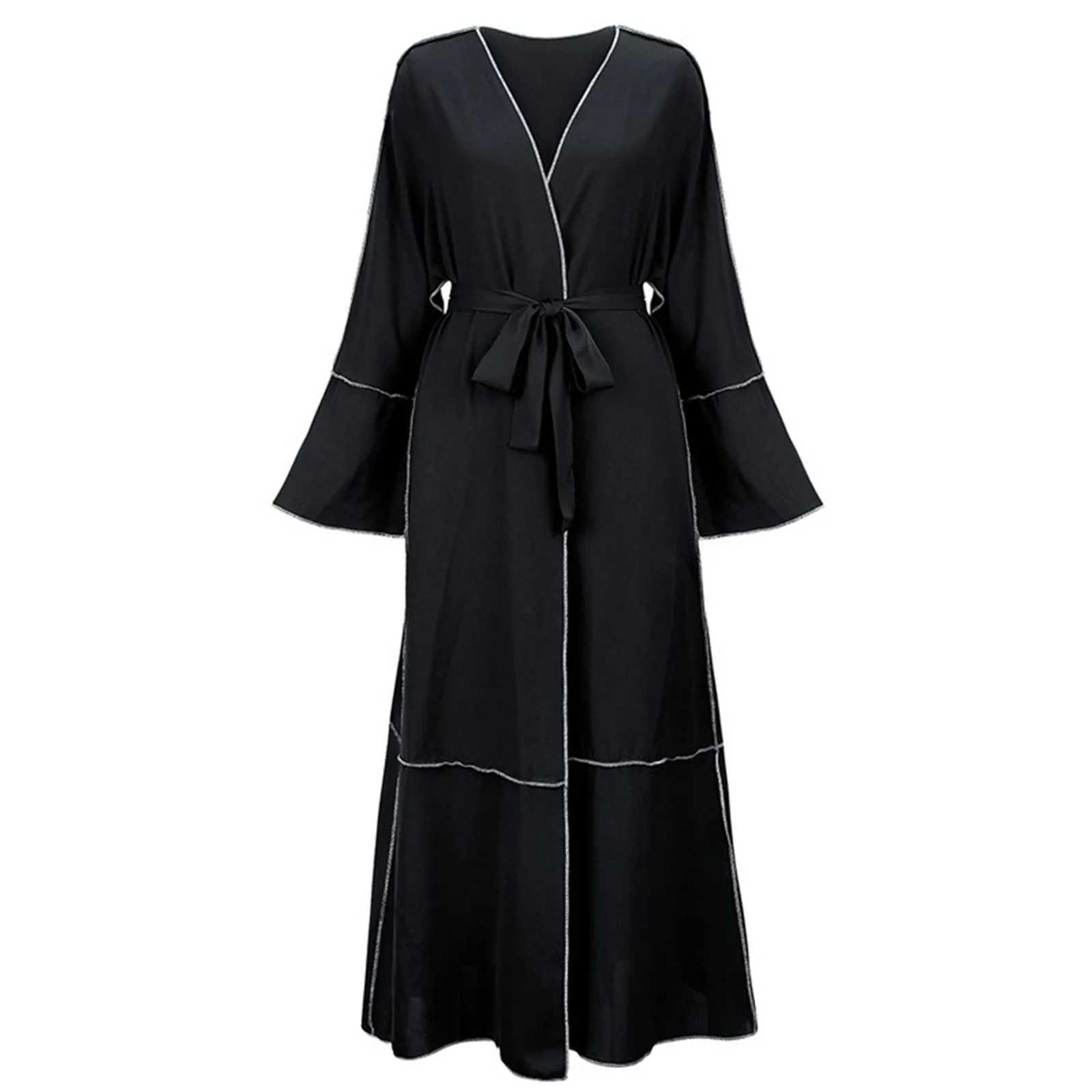 2024 Vestidos Abaya Dubai Turkey Islam Moroc Arabic Pakistani Muslim Hijab Long Dress For Women Robe Longue Femme Musulmane X250514