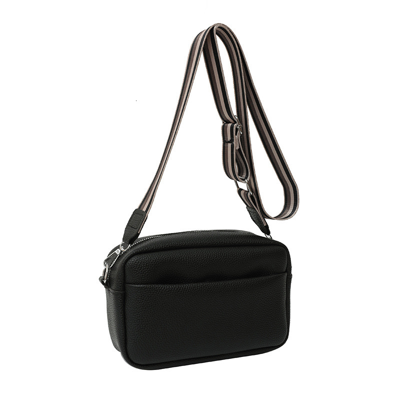 Free Delivery Designer Bag Trendy 2025 Fashion Casual Solid Color Crossbody Women's Wide Strap Single Shoulder Small Square Bag Luxury Bag