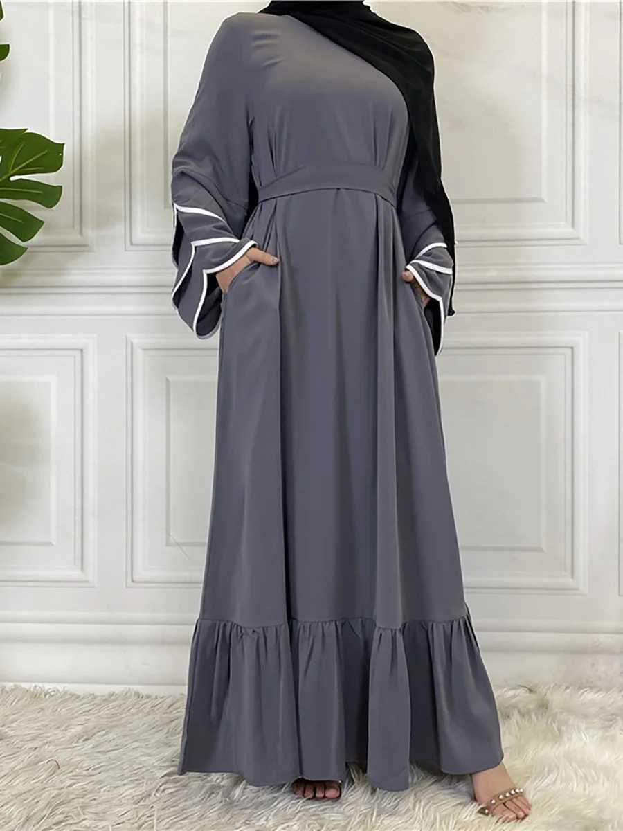 2025 Modest Abaya Ramadan Musulman De Mode Maxi Robe Turkey Kaftan Islamic Clothing Muslim For Women Hijab Dress Caftan Vestidos X2505144