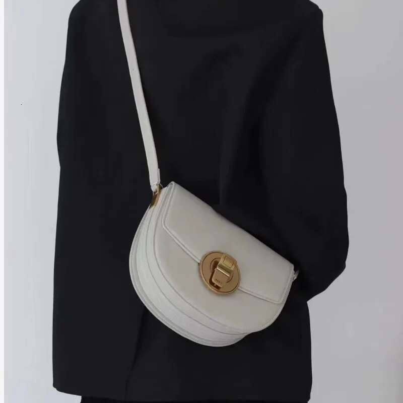 And Fashionable Women's Can Saddle Bag, Leather Retro Versatile Single Shoulder Crossbody Bag For Women