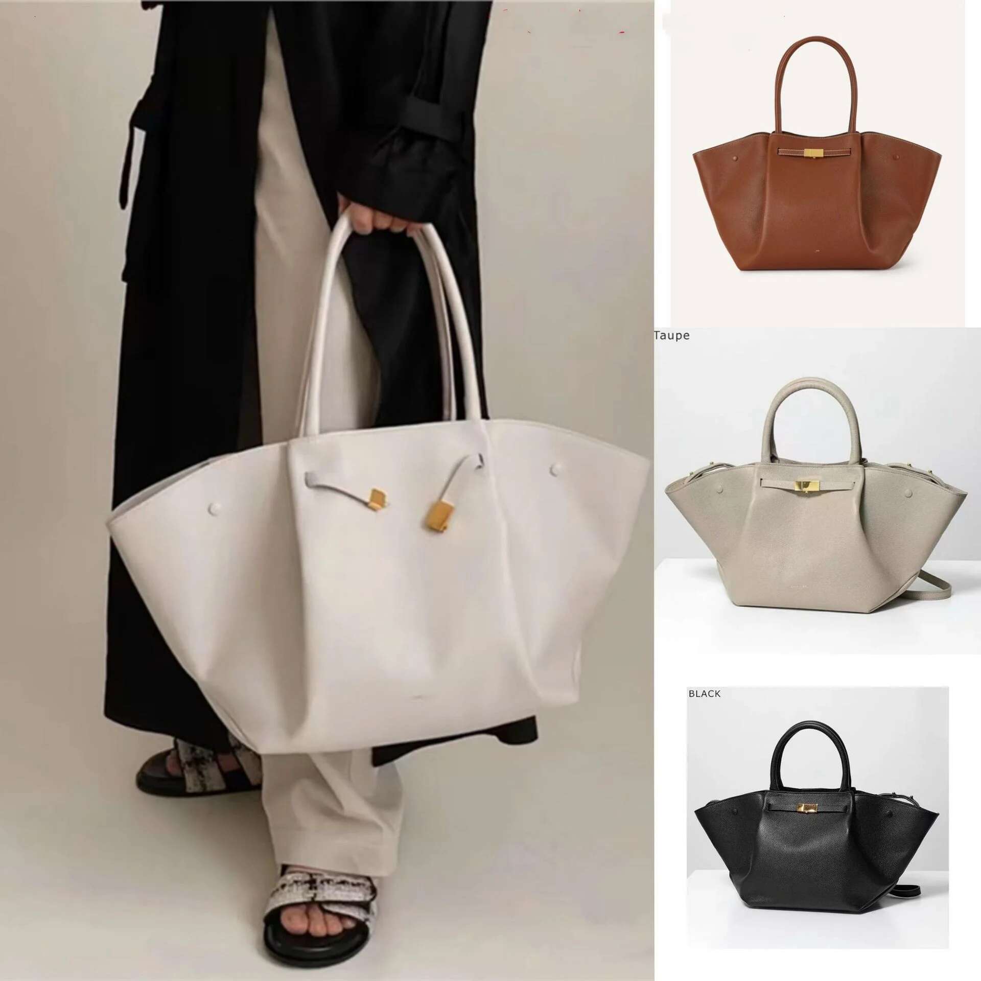 2025 Capacity Wing Bags High-End Leather Dumpling Shape Design Large Shoulder Slanting Cross New Ladies Handbags