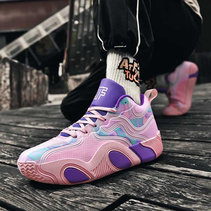 New Professional Basketball Shoes Men Women Low Cut Platform Man Sneakers Fashion Non Slip Mens Basketball Sneaker basketball men M250514