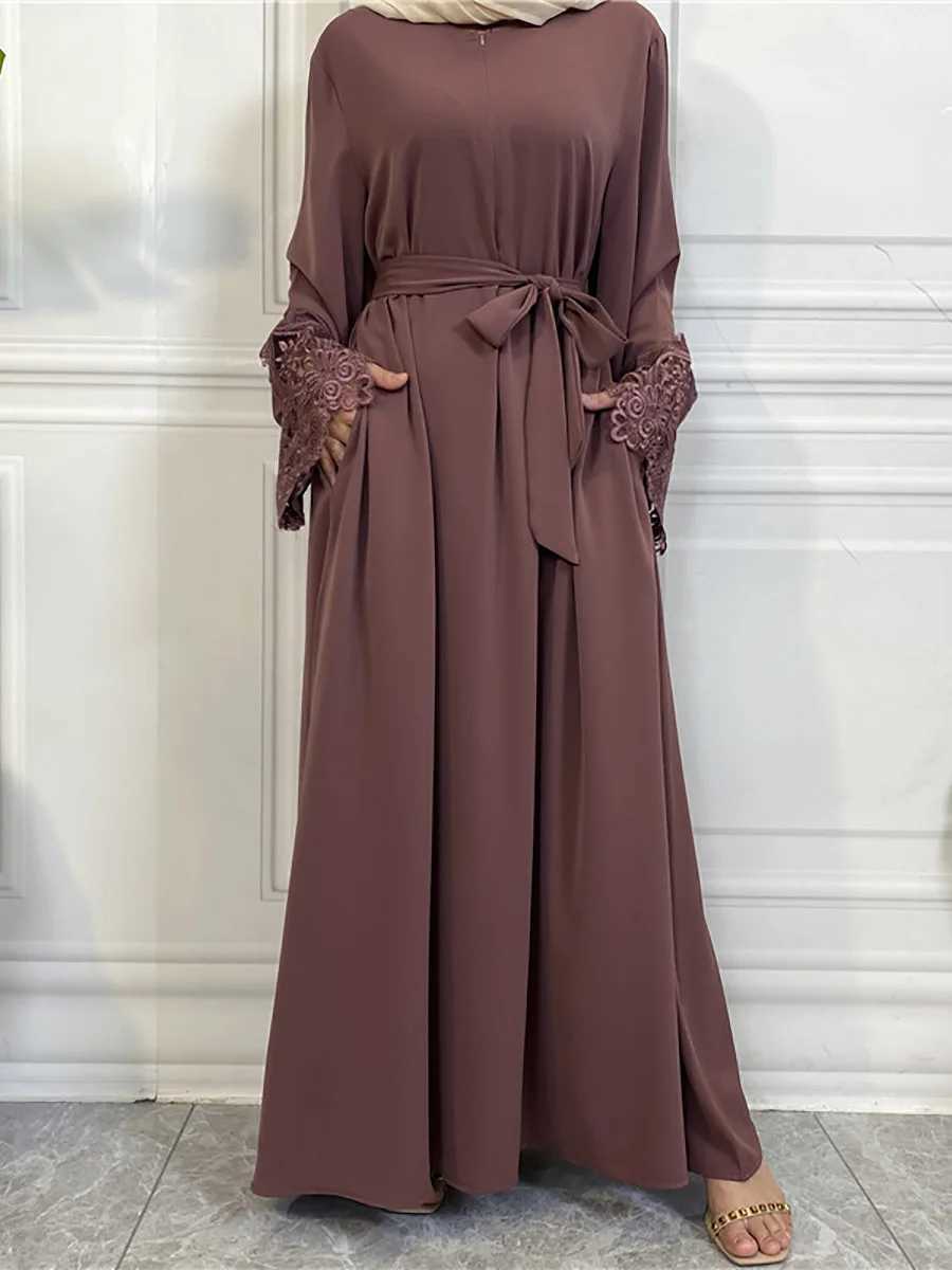 Muslim Fashion Hijab Dubai Abaya Long Dresses Women With Sashes Islam Clothing Abaya African Dresses For Women Musulman Djellaba X250514