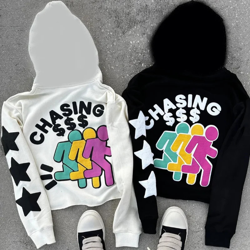 Y2K Womens Clothing Sweatshirt Vintage Print Pullover Long Sleeve Top Oversize Streetwear Fashion Christmas overcoat jacket 250514