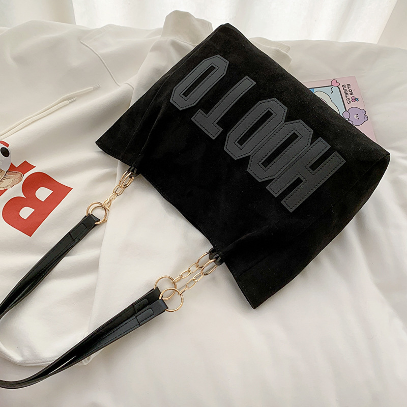 Free Delivery Designer Bag College Student Class Single Shoulder Canvas Women's Large Capacity 2025 Autumn Commuter Tote Big Bag Luxury Bag