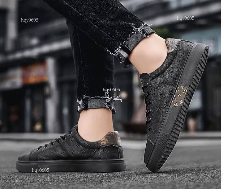 Top quality Brand High Quality New Style Free Delivery Designer 2025 shipping men's board flat casual comfortable trendy shoes printed classic