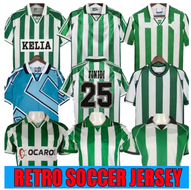 Retro REAL classic vintage football shirt 01 02 03 04 76 77 82 85 94 95 96 97 98 99 00 2001 2002 1995 1997 1976 ALFONSO BETIS JARNI DENILSO 1977 1985 2000 2003 soccer jersey