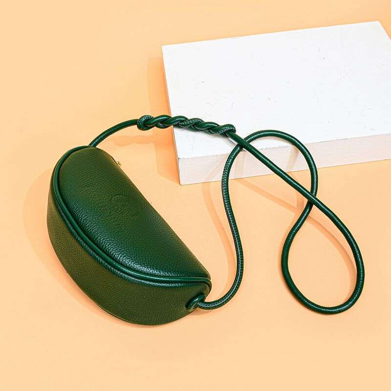 Advanced Saddle Women's New Fashionable Texture Niche Design, Dumpling Bag Casual Versatile Soft Leather Shoulder Crossbody Bag