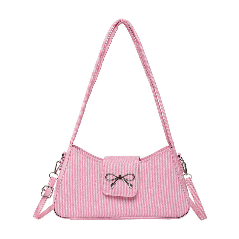 Butterfly Bow Trendy Niche Highend Luxury Bag French Stick 2025 Spring New Women's Fashion Single New Free Delivery Designer Bag Shoulder Casual 
