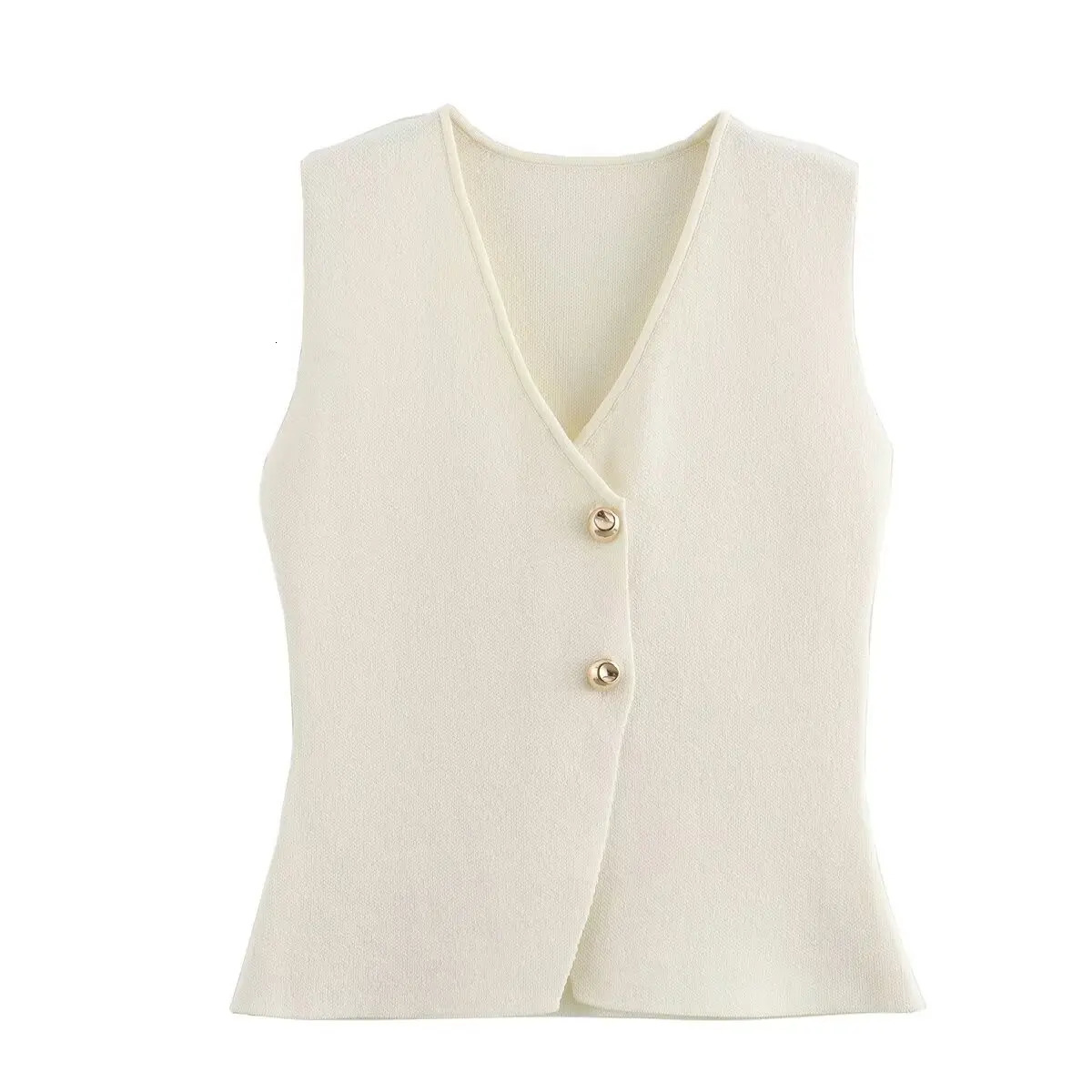 4 Color Women 2 Piece Skirt Set VNeck Sleeveless Knitted Vest TopElegant Splicing High Waist Zipper Long Skirts Holiday Suits 250514