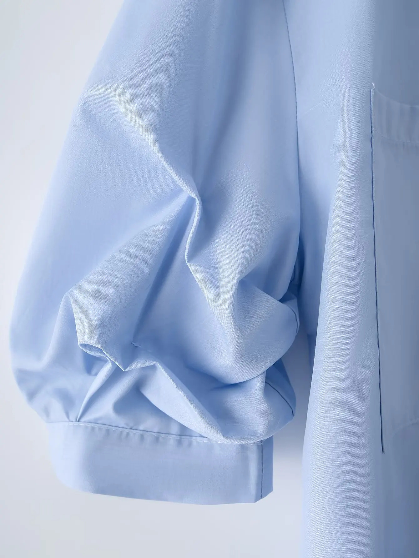 Temperament commuting Vneck n longsleeved shirt for women spring highend 250514