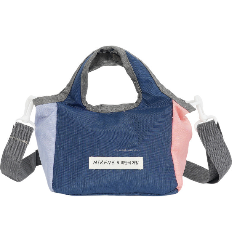 Street Trend Women's Shoulder Crossbody Bag Free Shipping Designer Bag Fashionable Casual Color Blocked New Lightweight Handbag Nylon Beach Bag