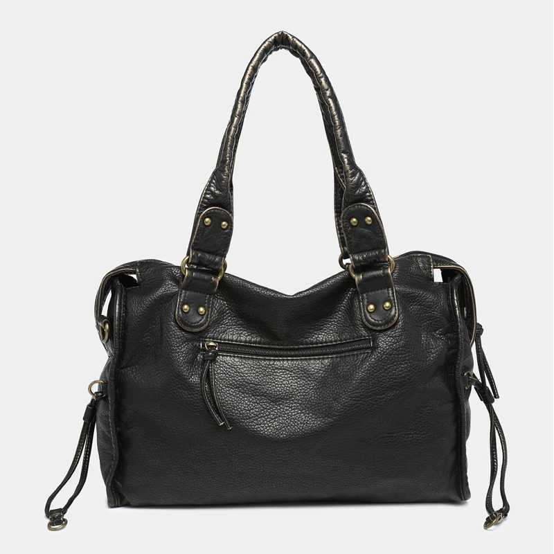 Vintage Large Capacity Tote Bag Wen Handbags Wed Soft Pu Leather Shoder Crossbody Bags Quality Motorcycle Bag Z250514