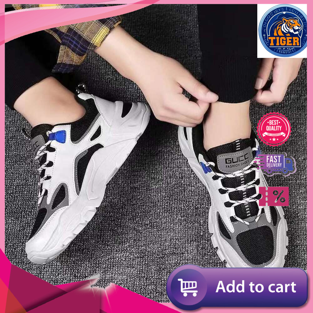 Ddmytiger Cotton Vacation Striped Embroidered Summer Women Females New Casual Sports Thick Sole Men S Breathable Trend Dad Mesh Running Female Outdoor