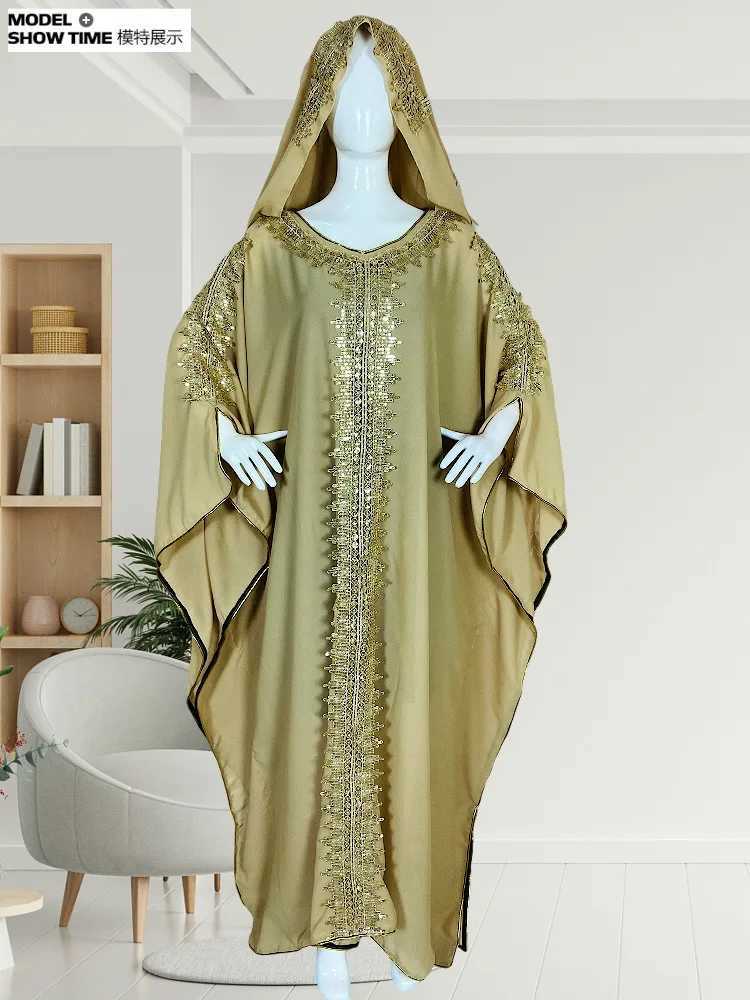 Eid Hooded Abaya Women Muslim Boubou Djellaba Long Maxi Dress Turkey Dubai African Kaftan Islam Morocco Caftan Jalabiya Clothing X250514