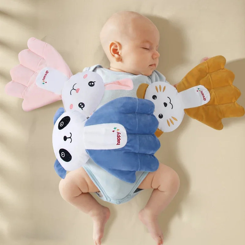 Baby Soothing The Palms Soft Boys and Girls born Toys Cuddly Pillow Baby Hugged To Sleep Anti-scare Sleeping Artifact 250514