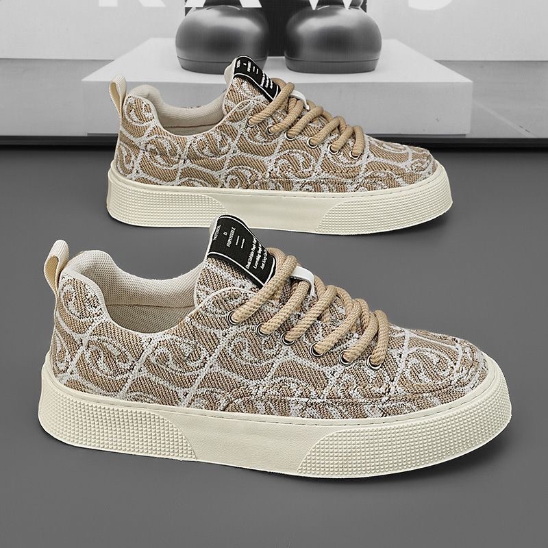 Summer New Breathable Canvas Men Casual Shoes S Korean Edition Versatile Sports Casual Board Trendy Shoes Ddmysaturn