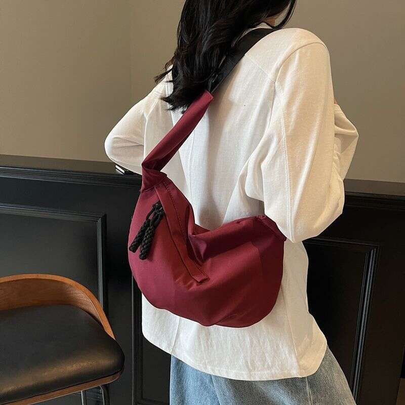 Versatile Small and Unique Dumpling Bun High end Fashionable Cute Crossbody Bag