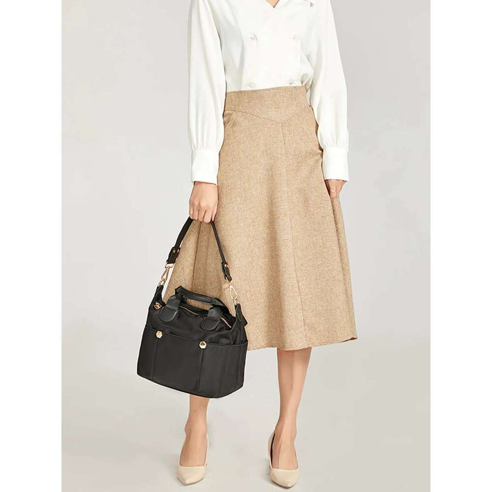 Women New Simple Crossbody Oxford Cloth Commuter Fashion Shoulder Bag Casual Handbag