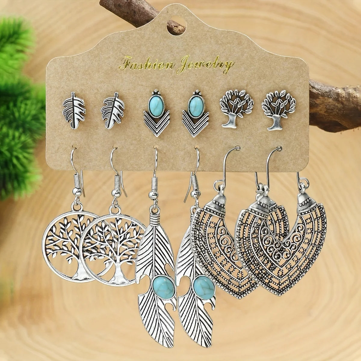 Boho Selling Earrings for Women Stud Ear Rings Sets Sturdy Multicolor Geometric Comfortable to Wear Versatile Gifts Party 250513