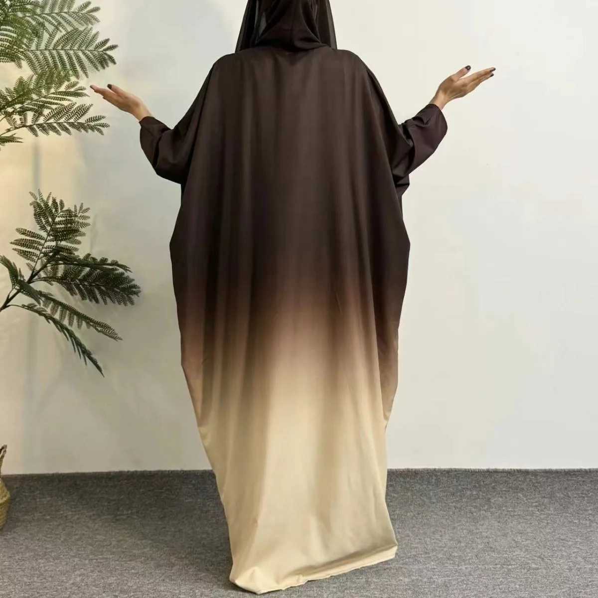 Open Front AbayaLong Slve Maxi Length Dress Womens Clothing Muslim Abayas Cardigan Out Kaftans Women Jilbabs X250514