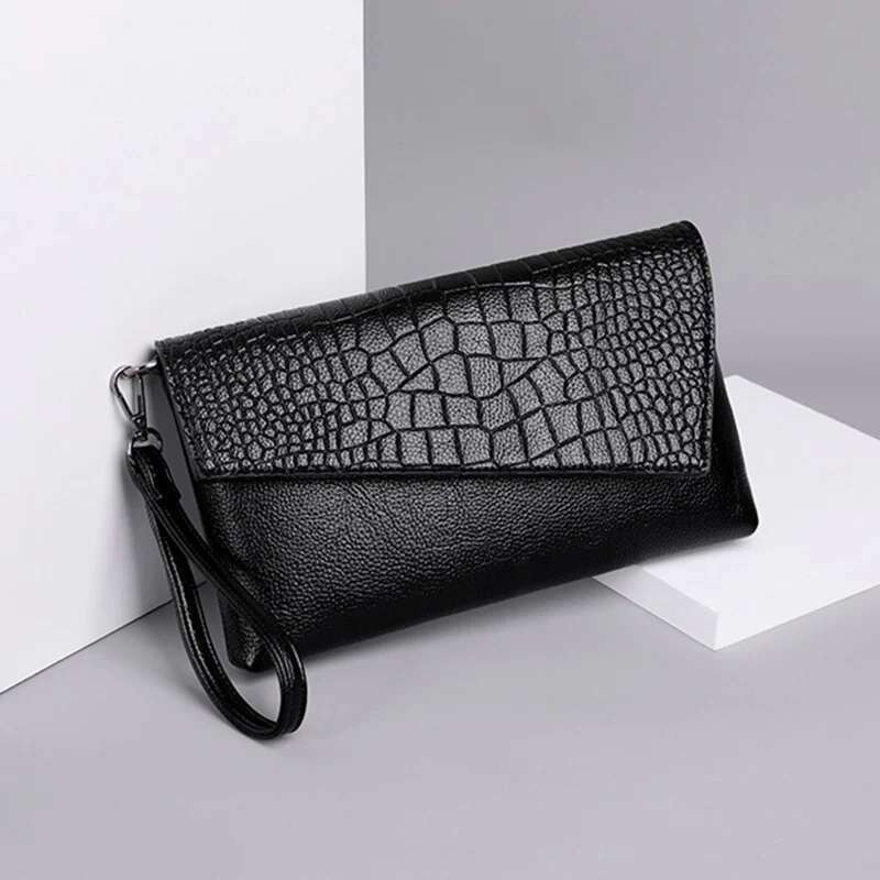 Women New Fashion Shoulder Soft PU Leather Handbag Crossbody Messenger Bags Purse Clutch