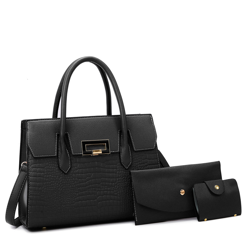 Designer Pack New Mother And Child Three Piece Set Women S Single Shoulder Crossbody Handbag Large Bag Free Shipping