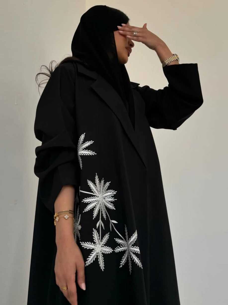 Eid Women Abaya Cardigan Dress Embroidery Muslim 2025 Vestidos Largos Caftan Robe Jalabiya Ramadan Morocco Dubai Kaftan Abayas X250514