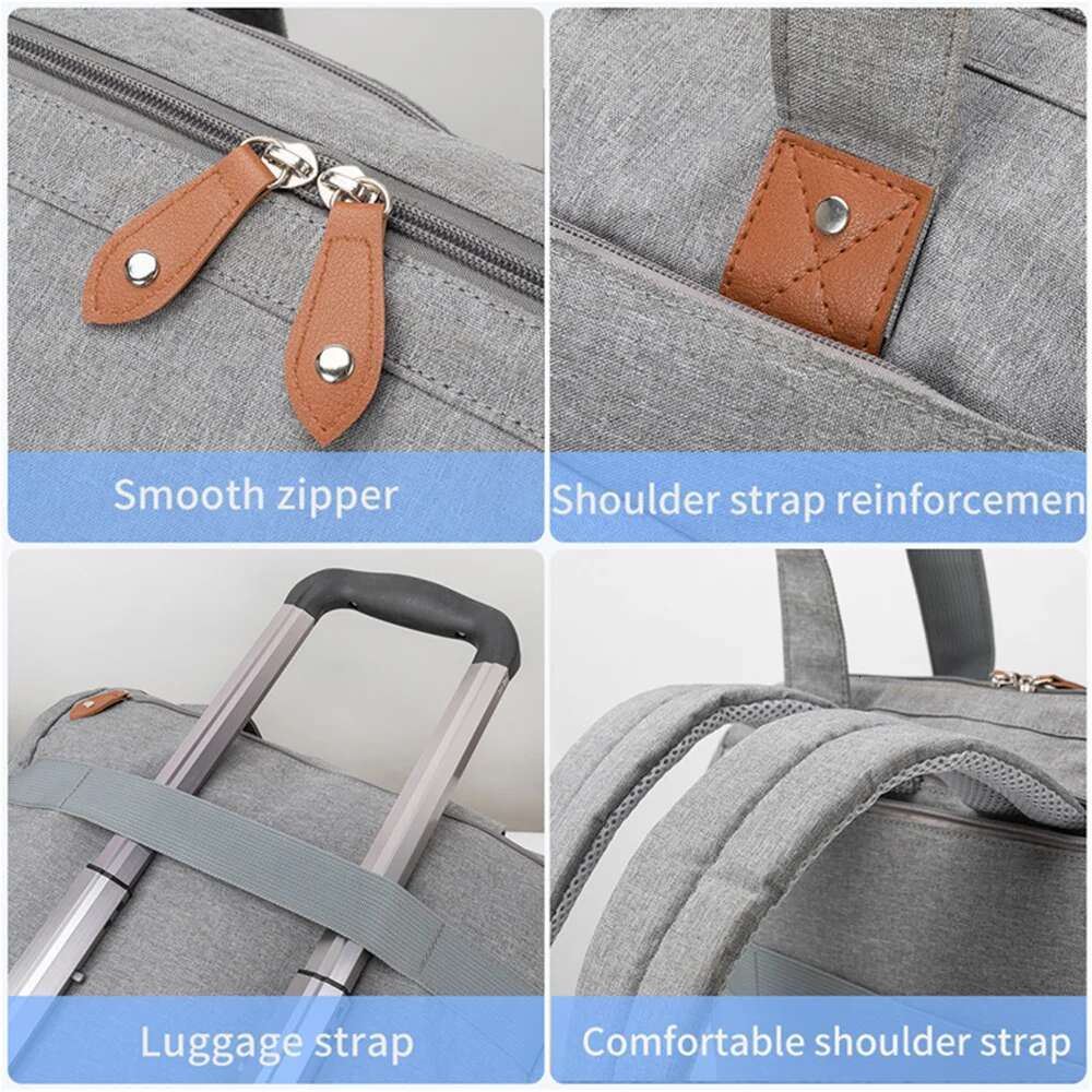 PANGDUBE Large Size Mom Dad Diaper Bags with Pacifier Nappy Bag Baby Things Maternity Backpack for Mommy