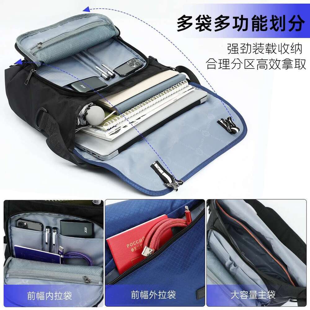Tigernu Shoulder Light Weight Chest Bags For Men Casual Sling Male Crossbody Laptop Bag Messenger