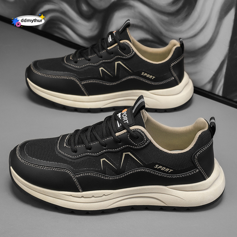 Men's 2025 new soft soled casual Korean version breathable sports shoes for men ddmythur