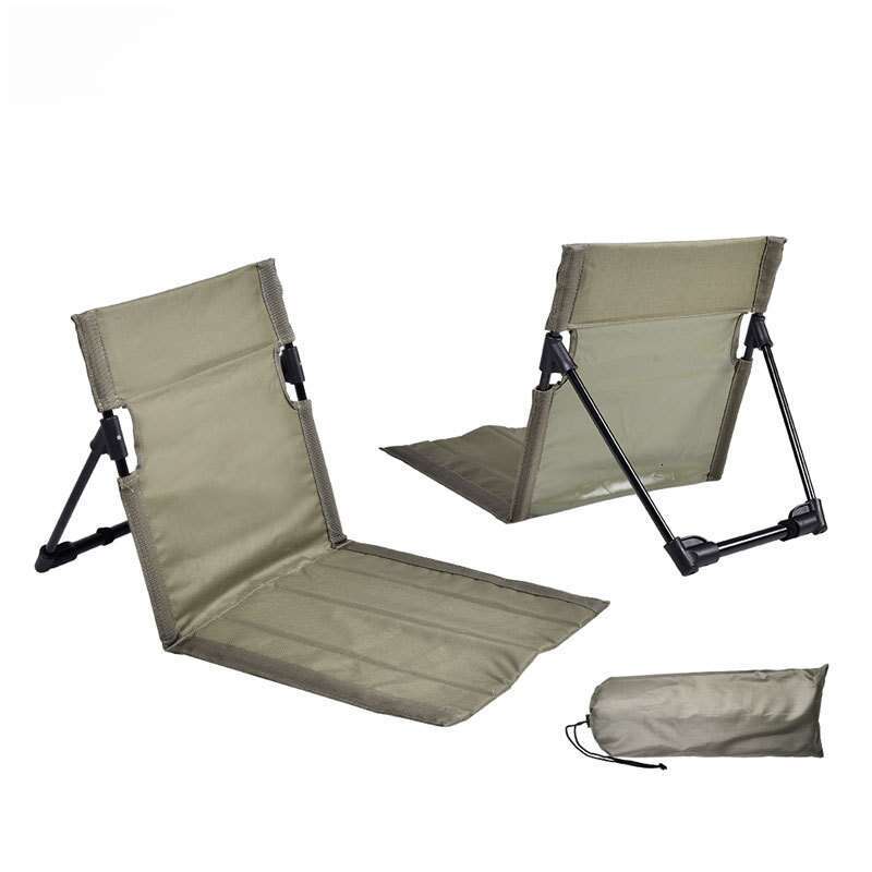 Outdoor beach garden lounge portable folding chair, floor mat, lawn chair
