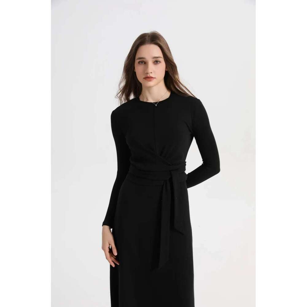 AS 2025 Summer Ribbing Closed-Fit Wrap Tops + Aline Dress High Stretch Matching Sets