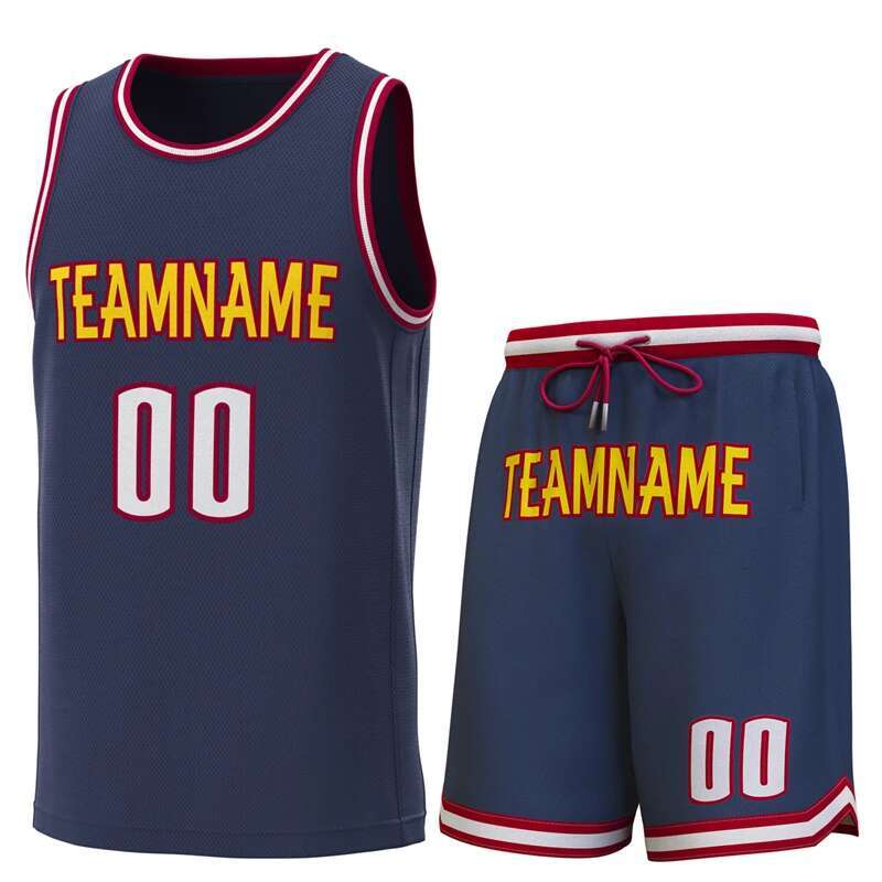 Custom Jersey Set Embroidery Team Name Number Basketball Shirt Suit A Unique Gift