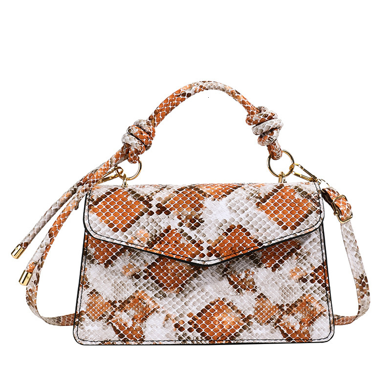 Designer Bag Fashionable Personality Large Capacity Fashionable Snake Pattern New Minimalist Crossbody Bag Mini Storage Bag Free Shipping