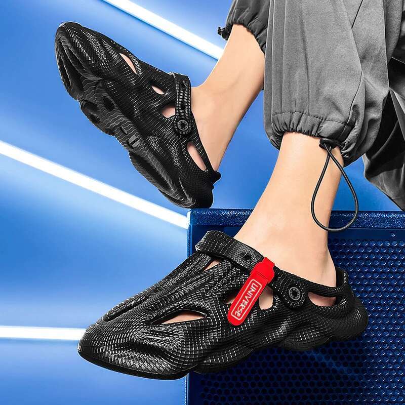 Summer Men Comfortable Platform Outdoor Sandals Beach Slippers Flip ps Male Indoor Home Slides Bathroom Shoes