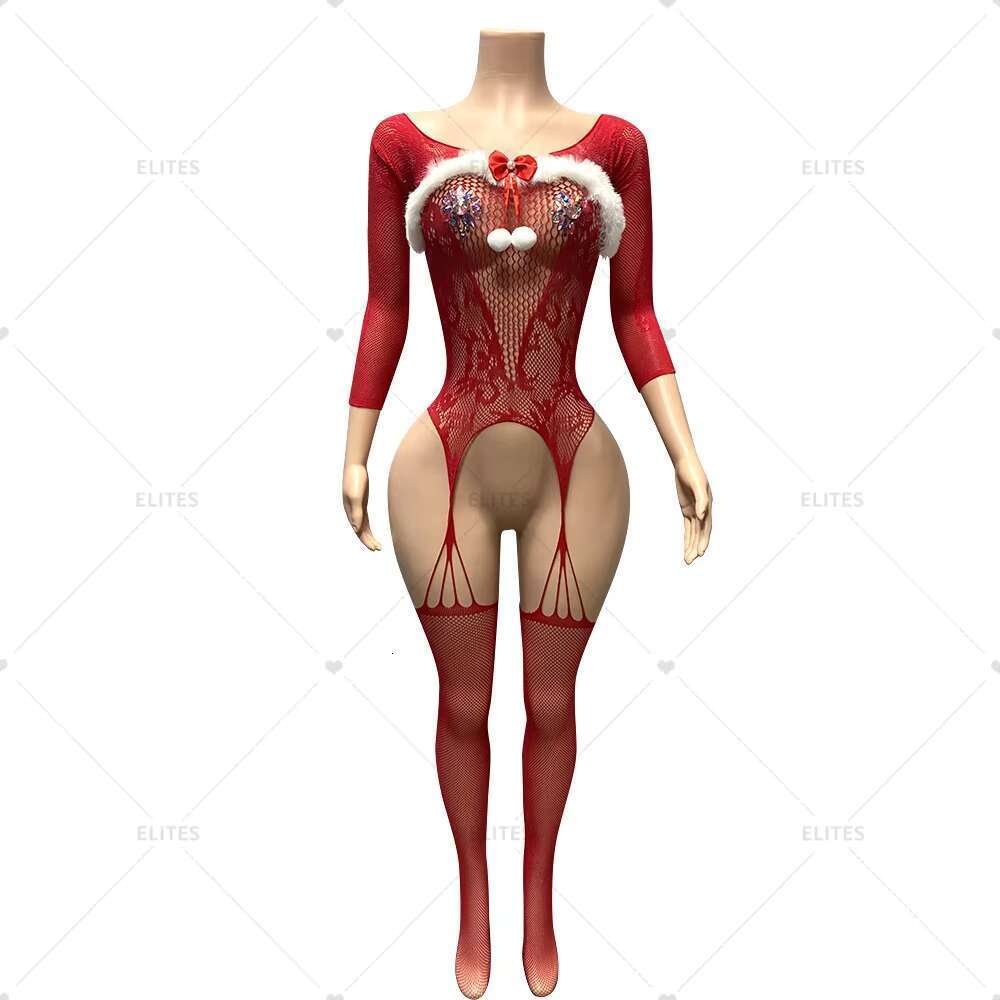 ELITES New Fashion Sex Underwear Sexy Temptation Uniform Christmas Set Role Playing Performance Wear
