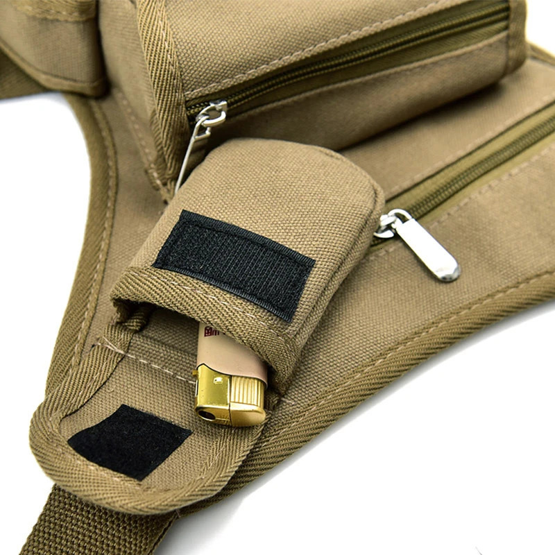 Men Canvas Drop Waist Bags Leg Pack Bag Belt Bicycle And Motorcycle Money Fanny For Work High Quality 250514