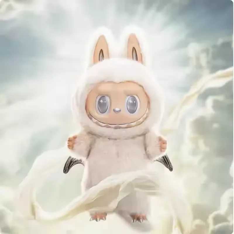 HOT Arrival Labubu Zimomo 2 The Monsters Angel In Clouds Vinyl Face Doll Kawaii Figure For Desk Collectible Decor Xmas Gifts NewT250514