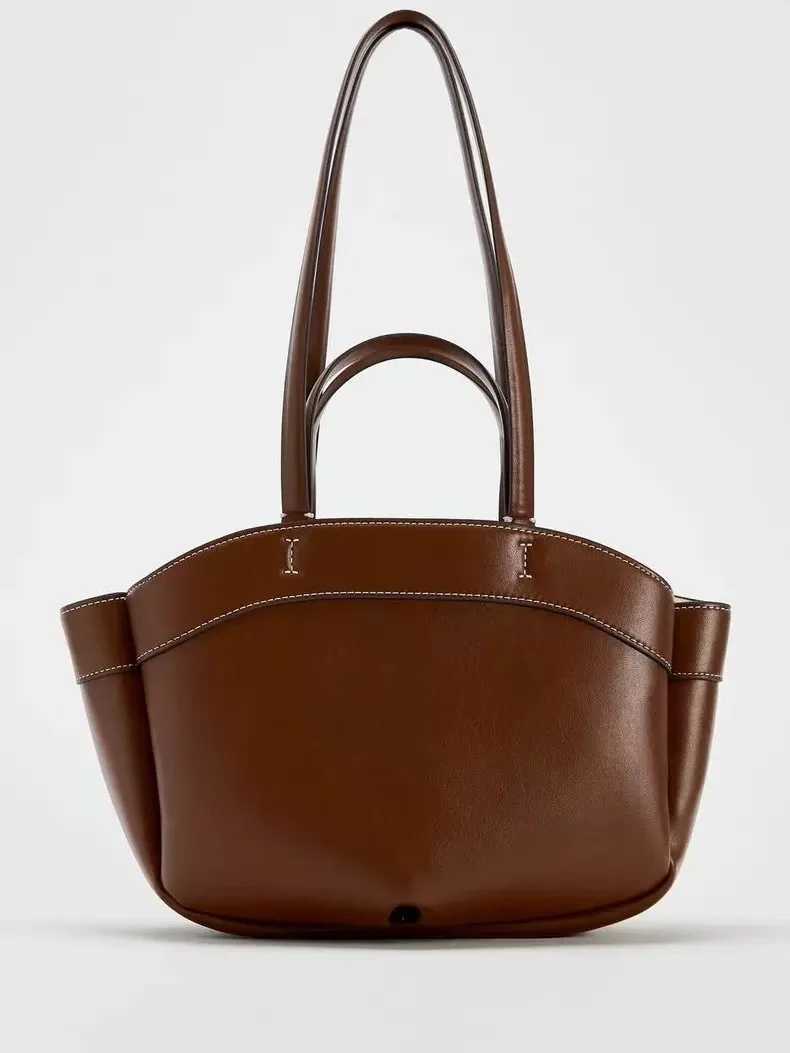 Cust Name Wen Tote Bag Underarm Pouch Large Capacity Pu Leather Shoder Bag Crossbody Bag Casual Portable Bucket Bags Z250514