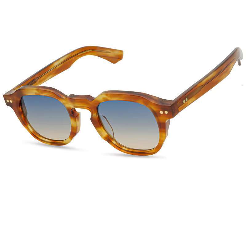 Acetate fiber sunglasses 2023 new design Chinese men's women's nylon lenses sunscreen and Su