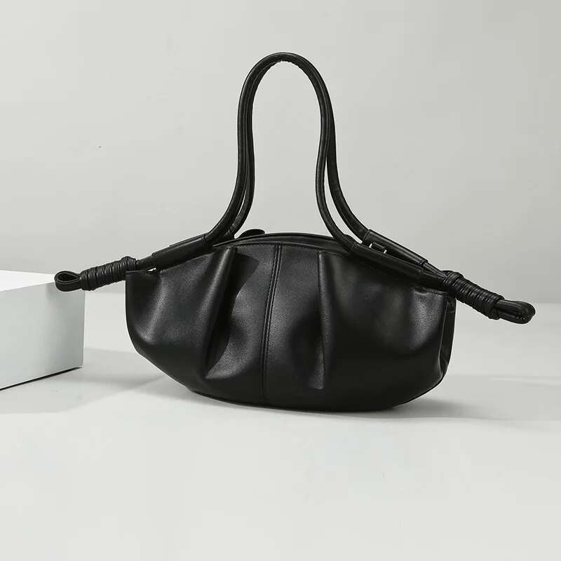 High End Korean Version Fashionable Cloud Shoulder 2025 New Pleated Women's Bag Quality Sensory Communication Crossbody