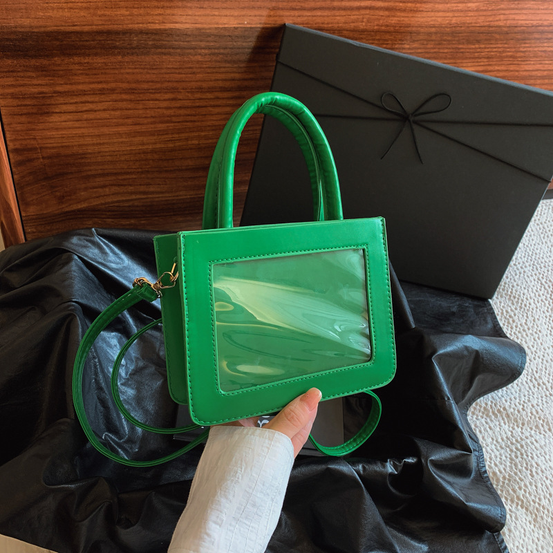 New White Simple New Free Delivery Designer Bag Luxury Bag Fashionable Transparent With Large Capacity Makeup Storage Bag Portable And Luxury Feel Han