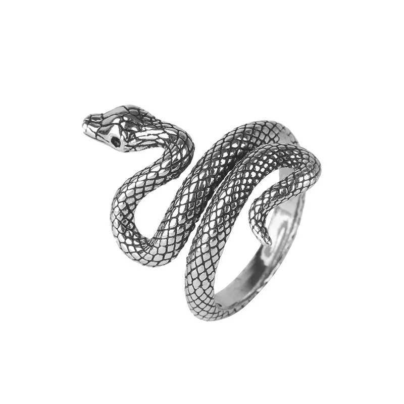 925 Sterling Silver Entanglement Snake Rings Adjustable Rings For Women Engagement Wedding Luxury Jewelry Accories WholesaleXJ250514