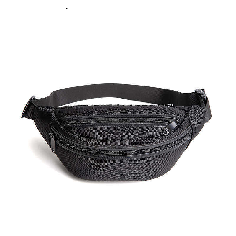 Waterproof Nylon Crossbody Bag for Men - Fashionable Commuting & Travel Front Waist Pack