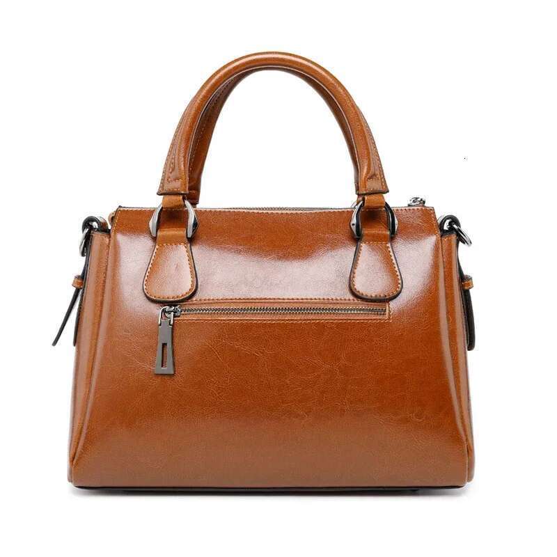 New Fashion Big Shoulder Bags For Women Top Double Handbag High Quality Genuine Split Leather Ladies Side Designer Bag