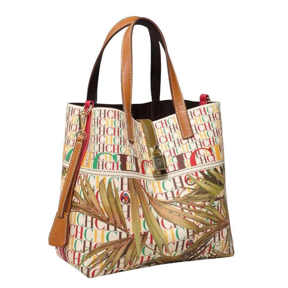 CH Women's Work 2025 Seasons New Leisure Personalized Tote Fashion Underarm Retro Large Capacity Shoulder Bag