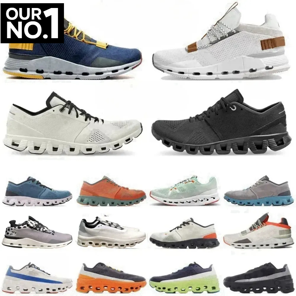 onc clouded trainers 2025 Men Sneakers X1 X3 X5 Tranier Trend Athletic Running Shoes for Men Women Sneakers All Black White Pearl Glacier Pink Tennis Designer36-46
