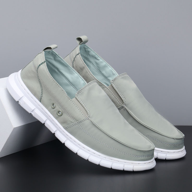 Fengbu Spring And Autumn One Step Casual Ice Silk Cloth Breathable Board Men S Shoes Trendy Casual Shoes Shoes Ddmysaturn