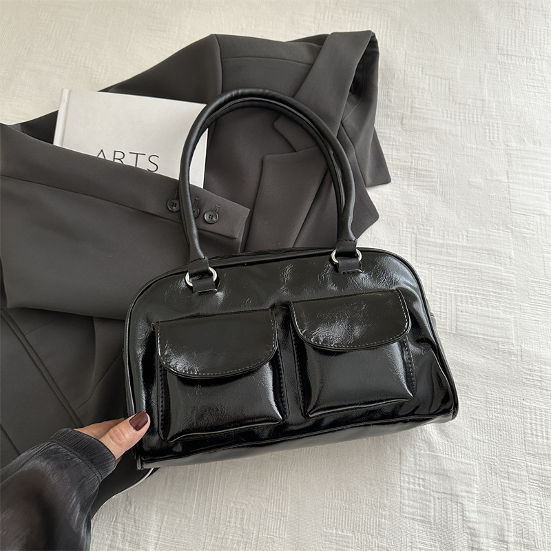 Free Delivery Designer Bag Niche Underarm 2025 Trendy Fashion Tote Versatile Large Capacity Red Commuter Bag For Women Luxury Bag